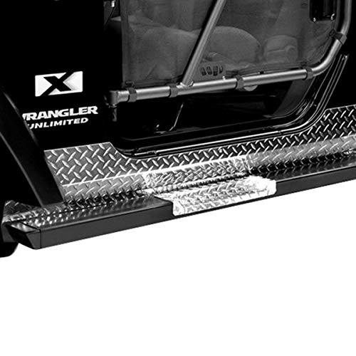 Warrior Products 7410 Rock Bars with Front Step for Jeep JK Unlimited 07-10