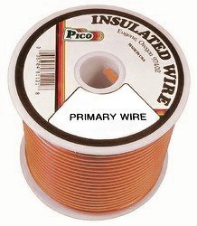 Pico 81168S 16 AWG Orange Primary Wire 100' per Package