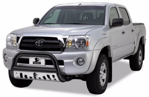 Black Horse Bull Bar Skid Plate Black Compatible with 2005-2015 Toyota Tacoma-CBBS-TOD1109SP