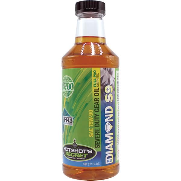 Hot Shot's Secret Blue Diamond Gear Oil Severe Duty S9 90 WT, 32 fl oz, BDS932Z