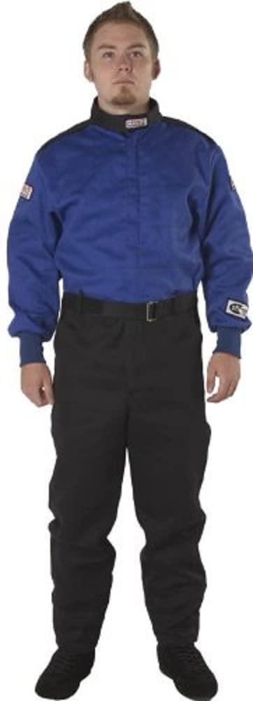 G-Force 4125XLGBU GF 125 Blue X-Large Single Layer Racing Suit