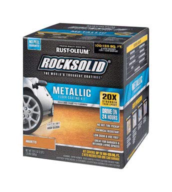 Rust-Oleum RockSolid Amaretto Epoxy Floor Paint 70 oz.