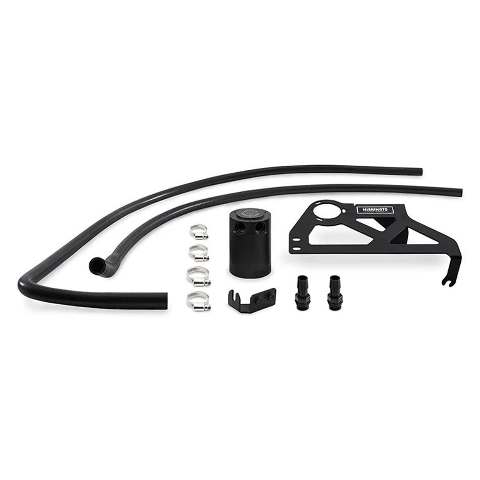 Mishimoto Baffled Oil Catch Can Compatible with Jeep Wrangler JK 2012-2018