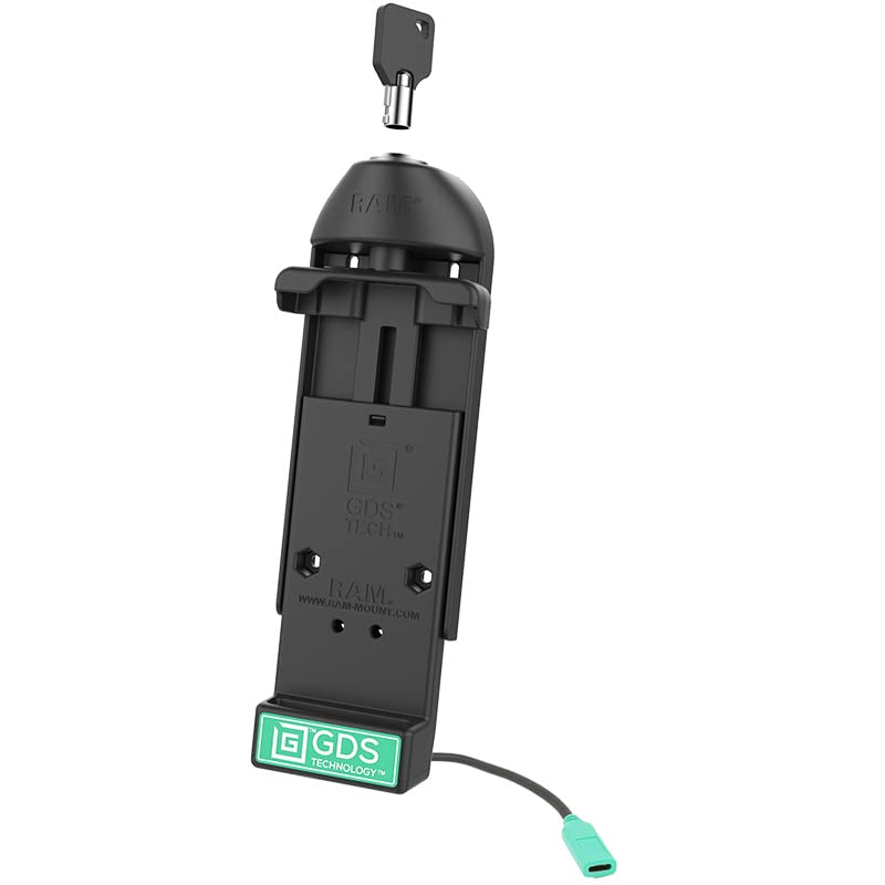 GDS������ Locking Vehicle Phone Dock + Data with USB Type-C for IntelliSkin������