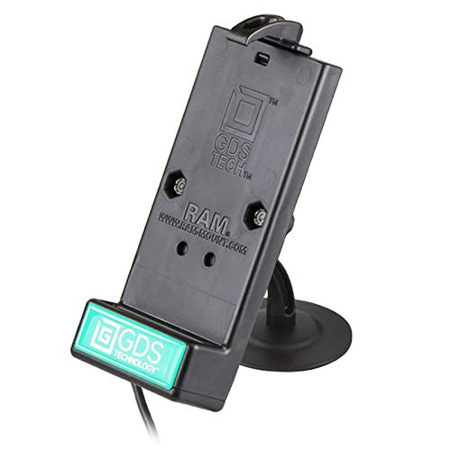GDS������ Powered Phone Dock with RAM������ Lil Buddy��������� Adhesive Dash Mount
