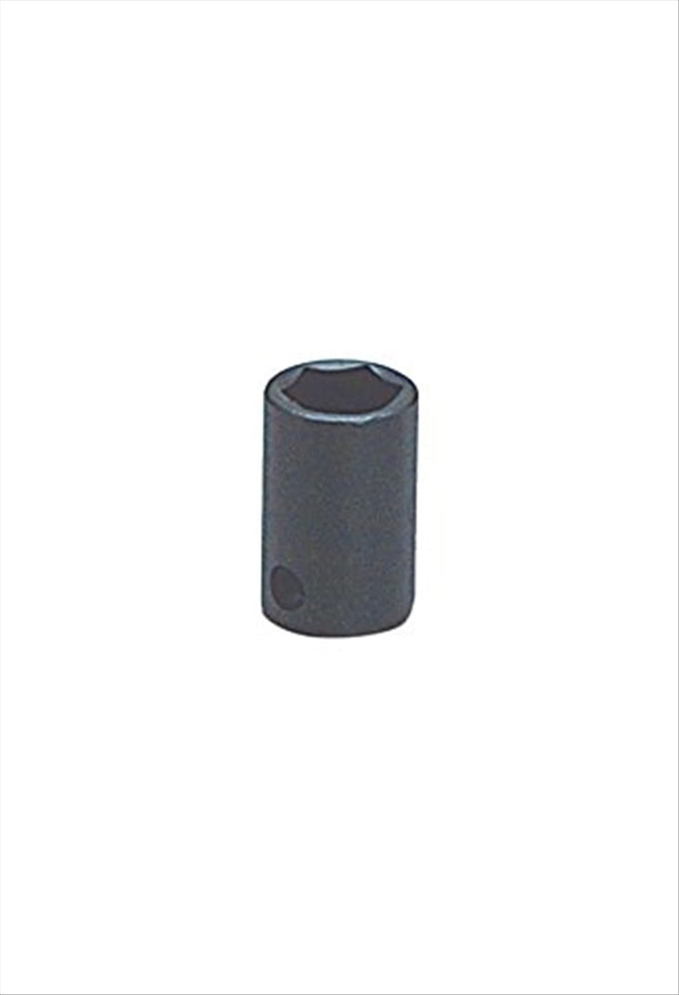 Wright Tool 3810 3/8" Drive 6 Point Standard Impact Socket, 5/16"