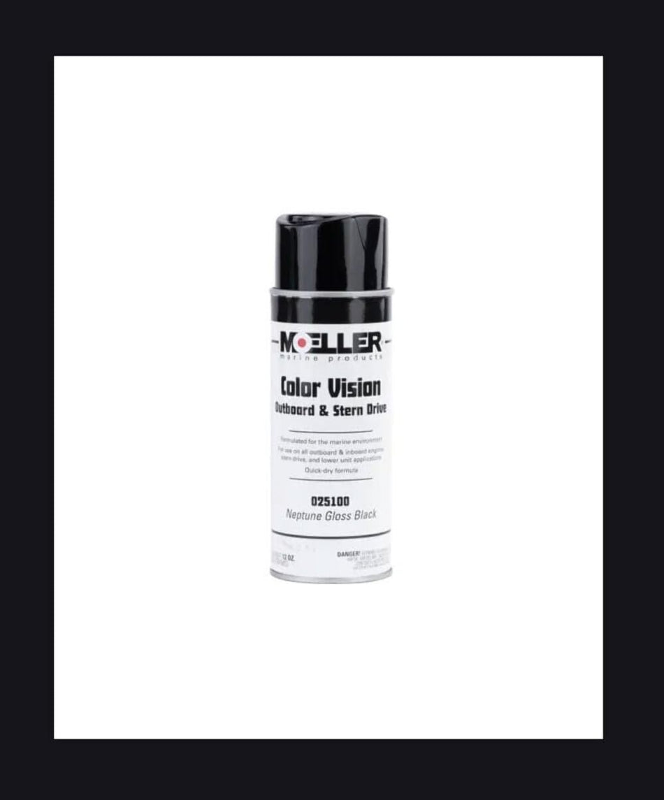 Moeller Neptune Black, Engine Paint