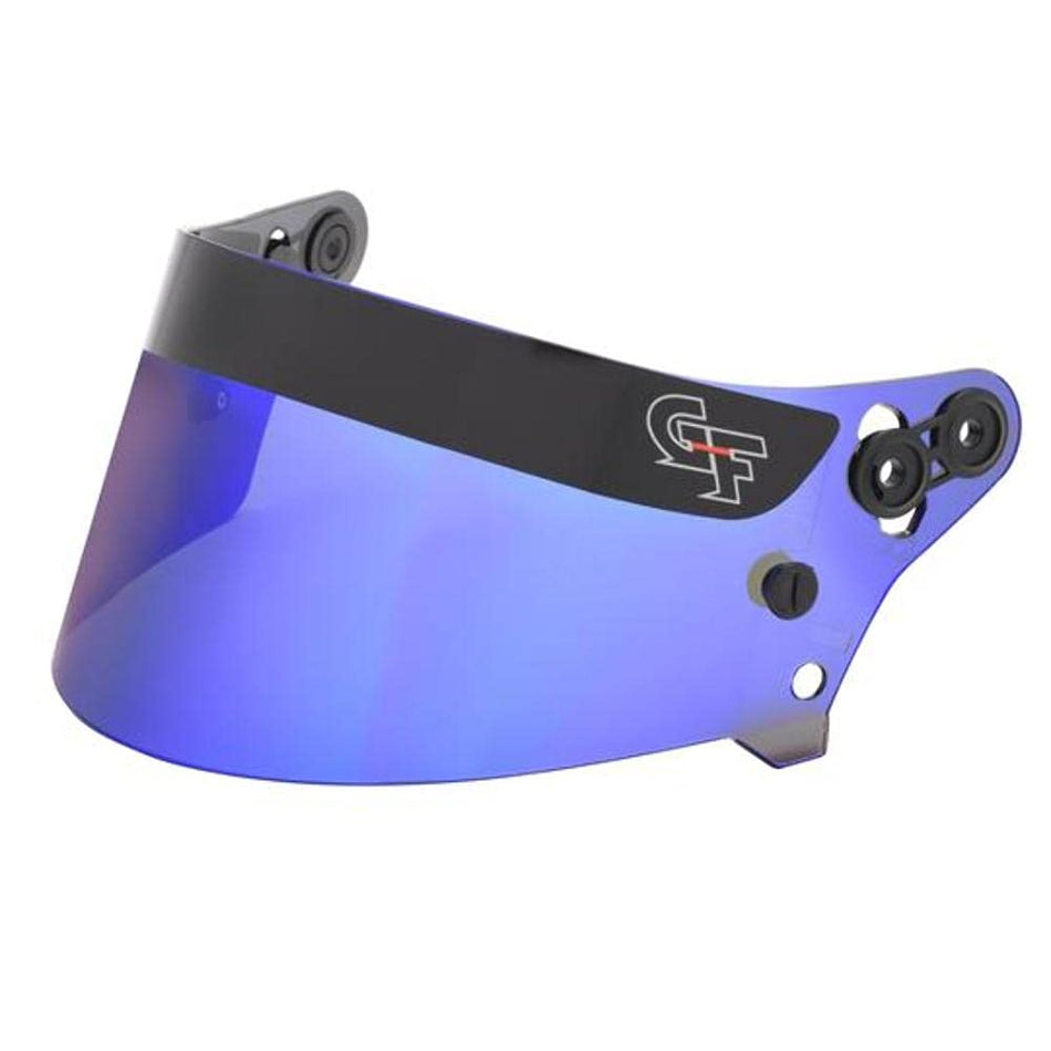 G-FORCE 19225 Mirror Blue Nova Shield with Pivot Kit
