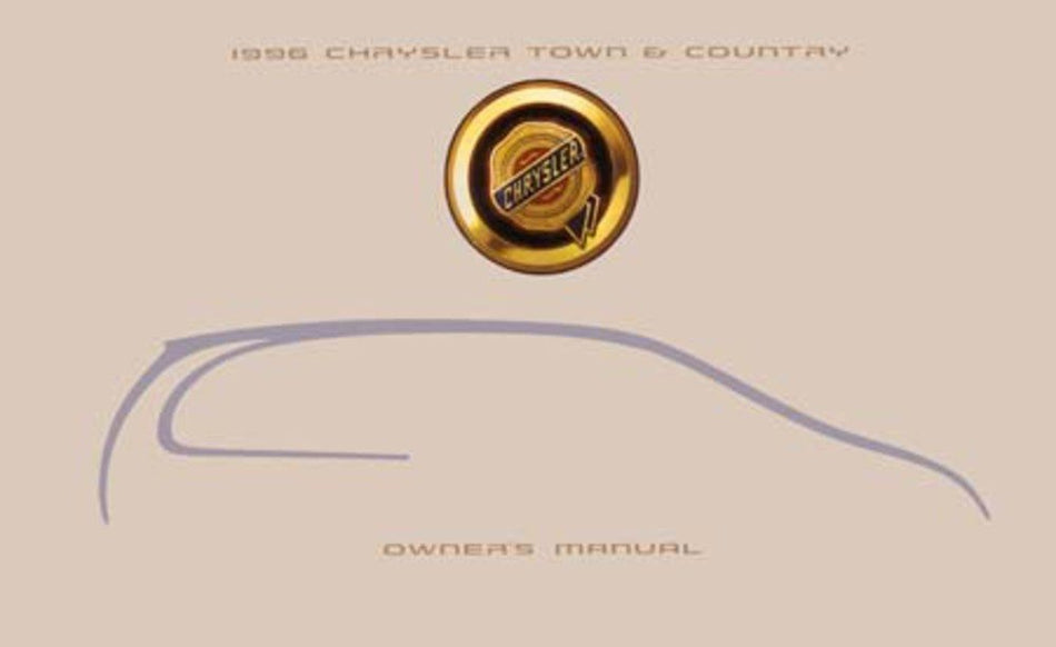 bishko automotive literature 1996 Chrysler Town & Country Owners Manual User Guide Reference Operator Fuses