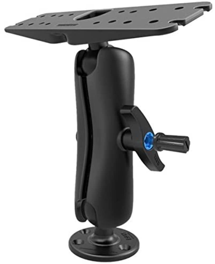 RAM Mounts (RAM-S-D-111 Pin-Lock Security Kit and 2.25" Diameter Ball Mount with 11" X 3" Rectangle Plate