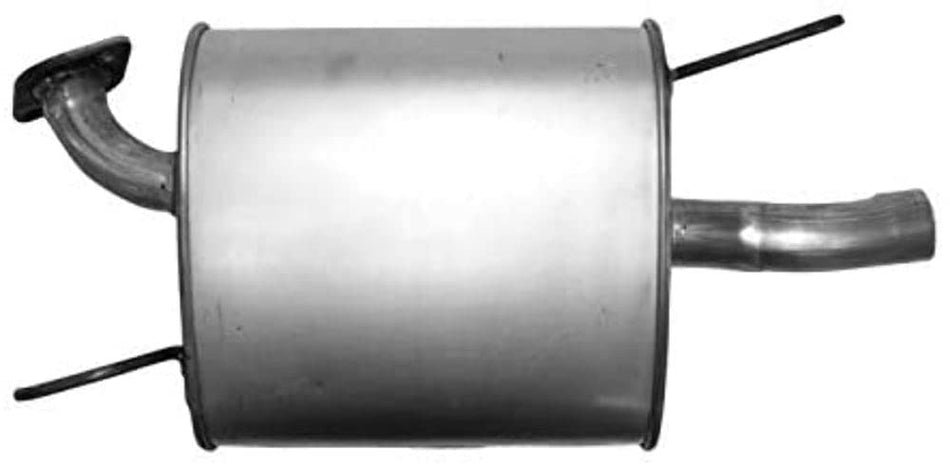 nobrandname 2529 Muffler - Challenge Oval Body - H5.5 X W11 X L12 24.5 OAL 1.75 OD / 2 OD Config. A Muffler - Challenge