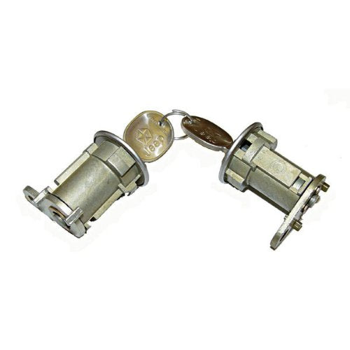 Door Cylinder Kit (2 Cylinders W/Keys) 1981-1986 CJ-5, 7, 8 (HardtConsists of (2) 8122874K (Make Sure They Have Same # Key Code); 2 Door Lock Cylinders w/Keys 8122874K2