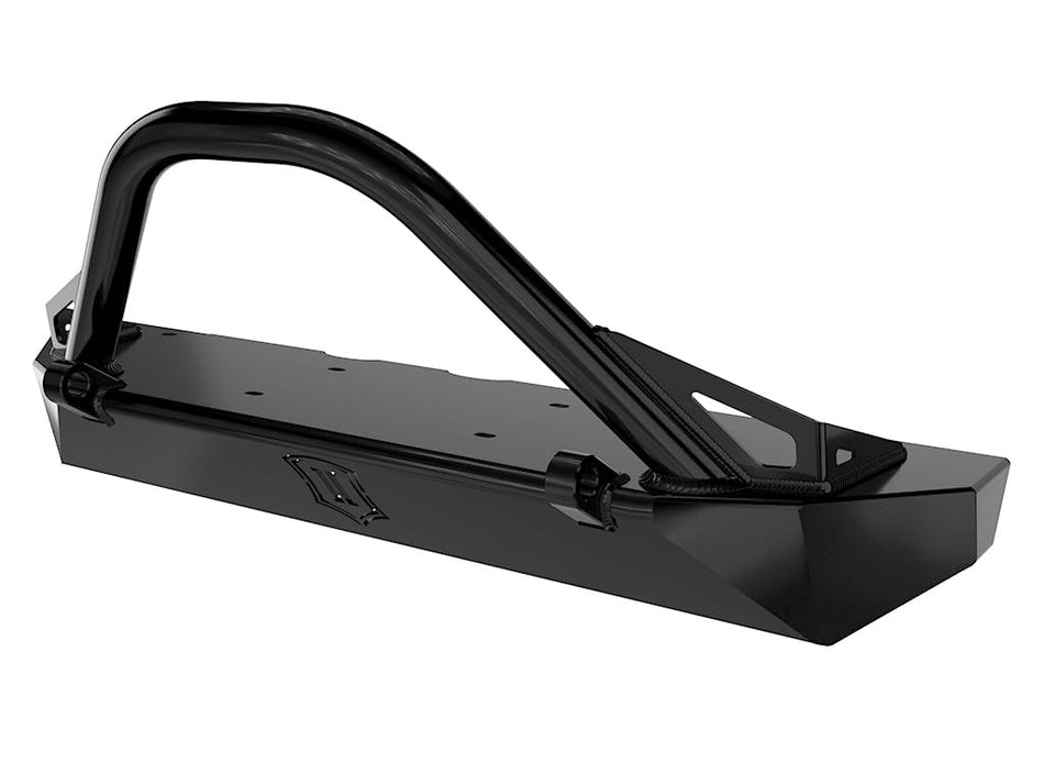 Icon Vehicle Dynamics 25204 07-18 Jk Comp Series Front Bumper W/Bar & Tabs