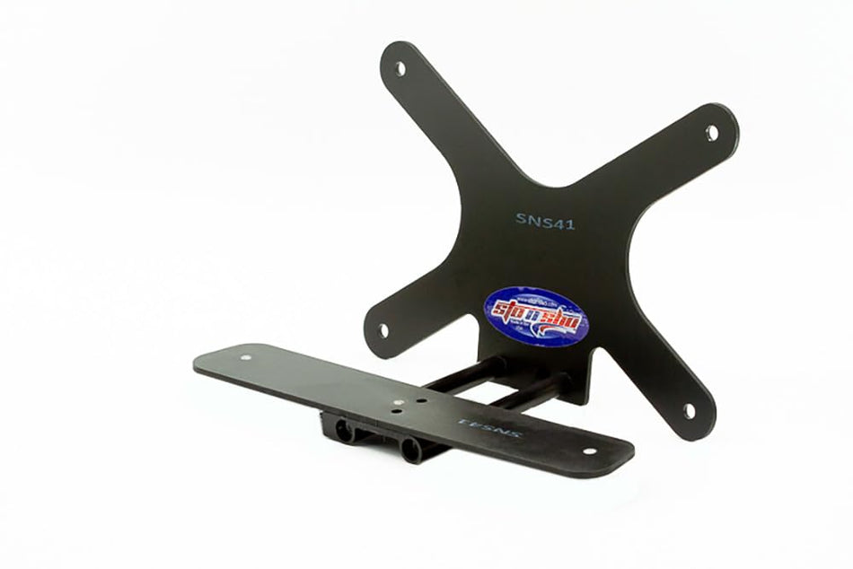 STO N SHO Front License Plate Bracket Compatible with 2016-2024 Mazda Miata MX-5 Club and Grand Touring/Sport with appearance package(SNS41)