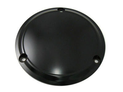 Matte Black 3-Hole Smooth Derby Cover