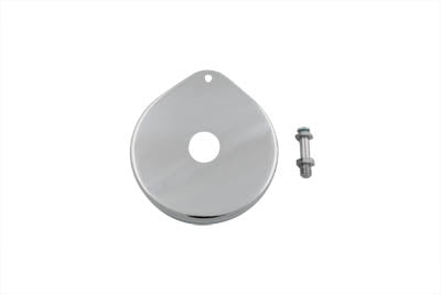 Chrome Kick Starter Return Spring Cover