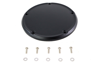 M8 Wrinkle Black 5-Hole Smooth Derby Cover