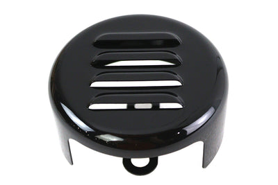 Black Louvered Horn Cover
