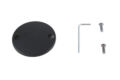 M8 Ignition System Cover Domed Wrinkle Black