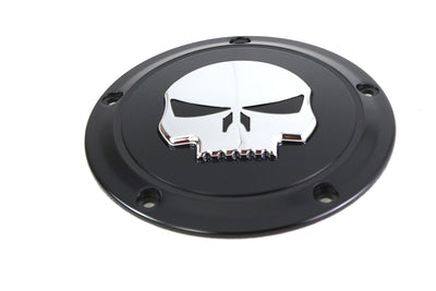Black 5 Hole Skull Derby Cover