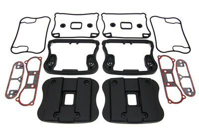 Top Rocker Box Cover and D-Ring Kit Black