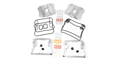 Top Rocker Box Cover and D-Ring Kit Chrome