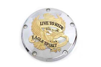 5-Hole Derby Cover Gold Inlay