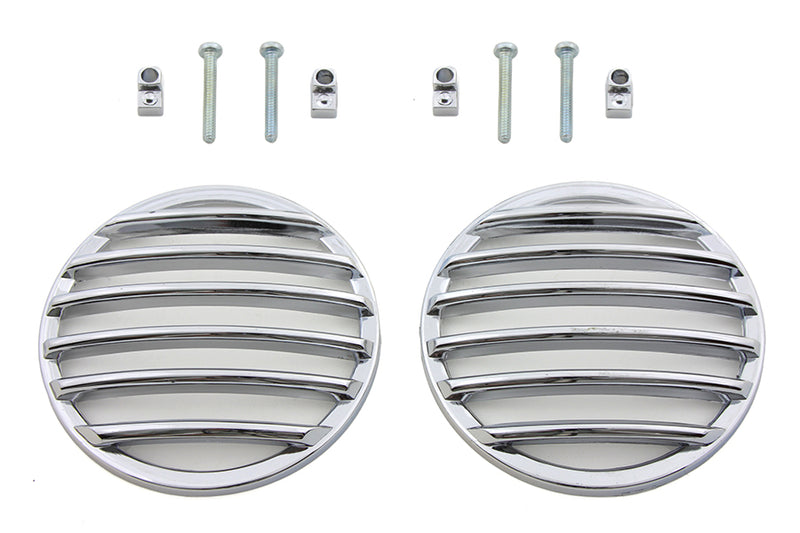 Turn Signal Lens Grille Set Chrome
