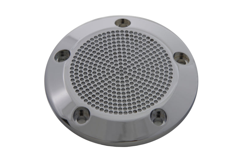 Chrome 5-Hole Perforated Ignition System Cover