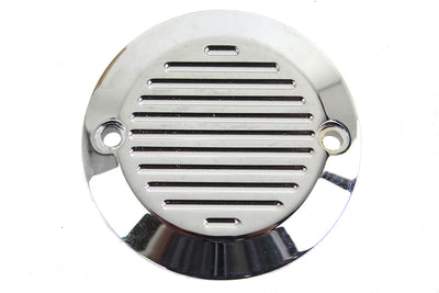 Chrome 2-Hole Ball Milled Ignition System Cover