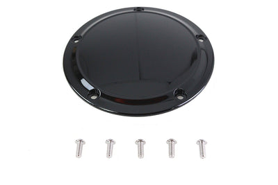 Gloss Black 5 Hole Smooth Derby Cover