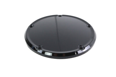 M8 Gloss Black 5-Hole Smooth Derby Cover