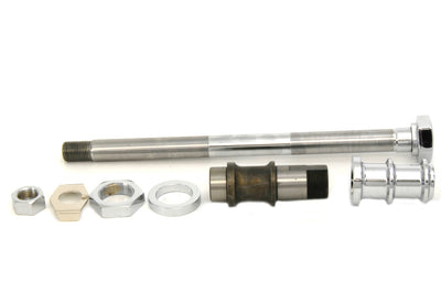 Chrome Rear Axle Kit Hex Type - 63048C
