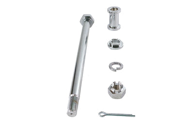 Chrome Rear Axle Kit