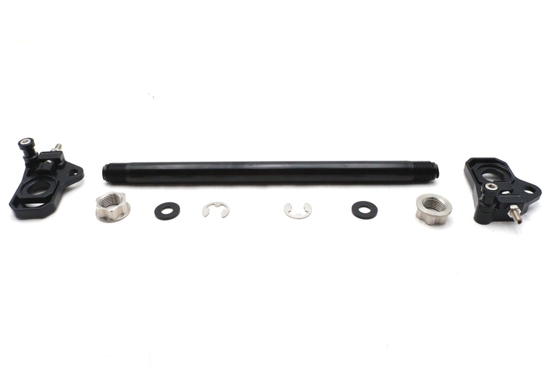 25mm Rear Axle Adjuster Kit Black - 79121B