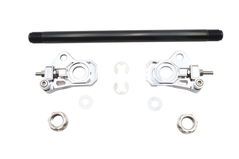 25mm Rear Axle Adjuster Kit Chrome