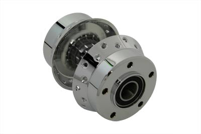 Chrome Front Wheel Hub with 1 inch Bearings