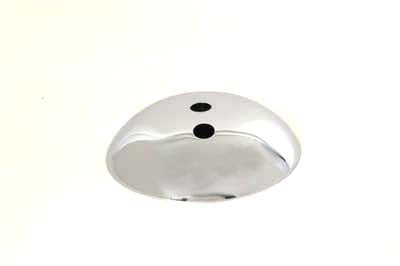 Chrome Front Hubcap 8 inch Dresser