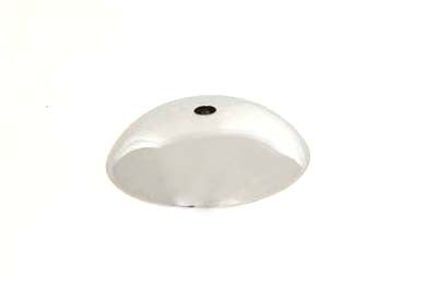 Chrome Front Hubcap 8 inch Dresser