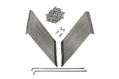 Stainless Steel 21 inch Spoke Set Buchanan