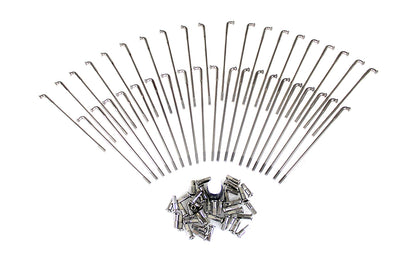 Indian Stainless Steel 16 inch Spoke Set
