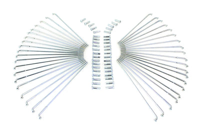 Zicad Plated 18 inch Star Hub Spoke Set