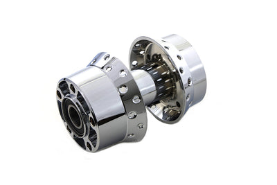 Chrome Rear Wheel Hub 25mm Bearings