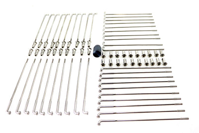 16 inch Indian Spoke Set Stainless Steel