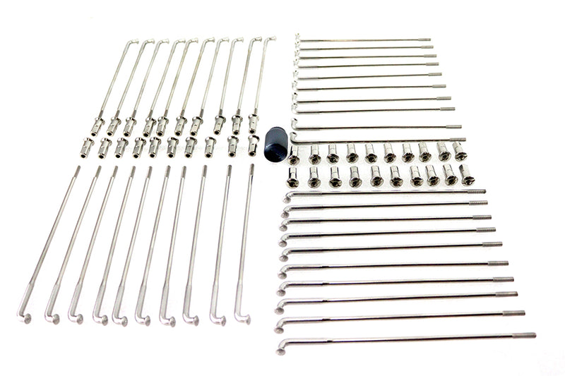 16 inch Indian Spoke Set Stainless Steel