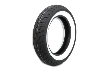 Dunlop D401 150/80B x 16 inch Rear Wide Whitewall Tire