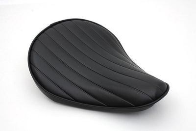 Black Tuck and Roll Solo Seat Small