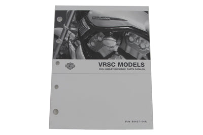 OE Factory Spare Parts Book for 2004 VRSC