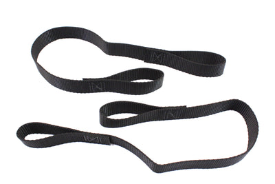 Black Nylon Tie Down Assist 12 inch x 1 inch