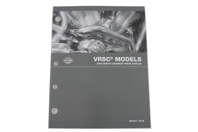 OE Factory Spare Parts book for 2005 VRSC